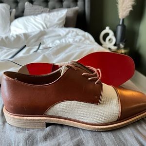 Red bottoms men shoe